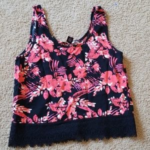Floral Crop top